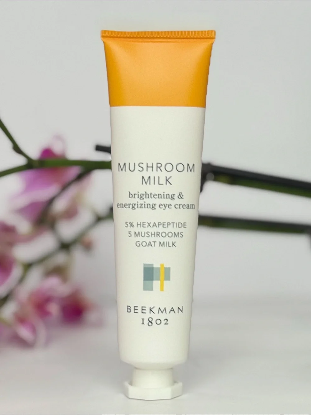 NEW Beekman 1802 Mushroom Milk Brightening & Energizing Eye Cream 20mL Full Size